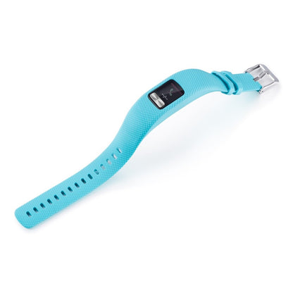 Stilfuld Garmin Vivofit 4 Silikone Rem - Blå#serie_3