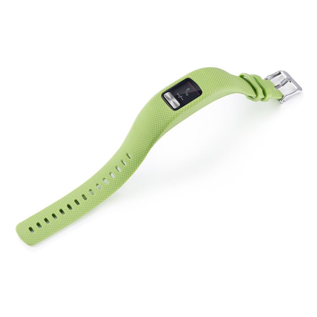 Stilfuld Garmin Vivofit 4 Silikone Rem - Grøn#serie_4