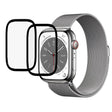 2stück Apple Watch Series 8 (45mm) / Apple Watch Series 7 45mm Plastik HD Displayschutz