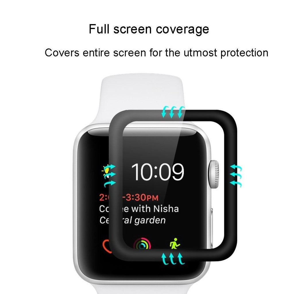 Apple Watch Series 4 44mm / Apple Watch 44mm Hærdet Glas Skærmbeskytter - Gennemsigtig#serie_208