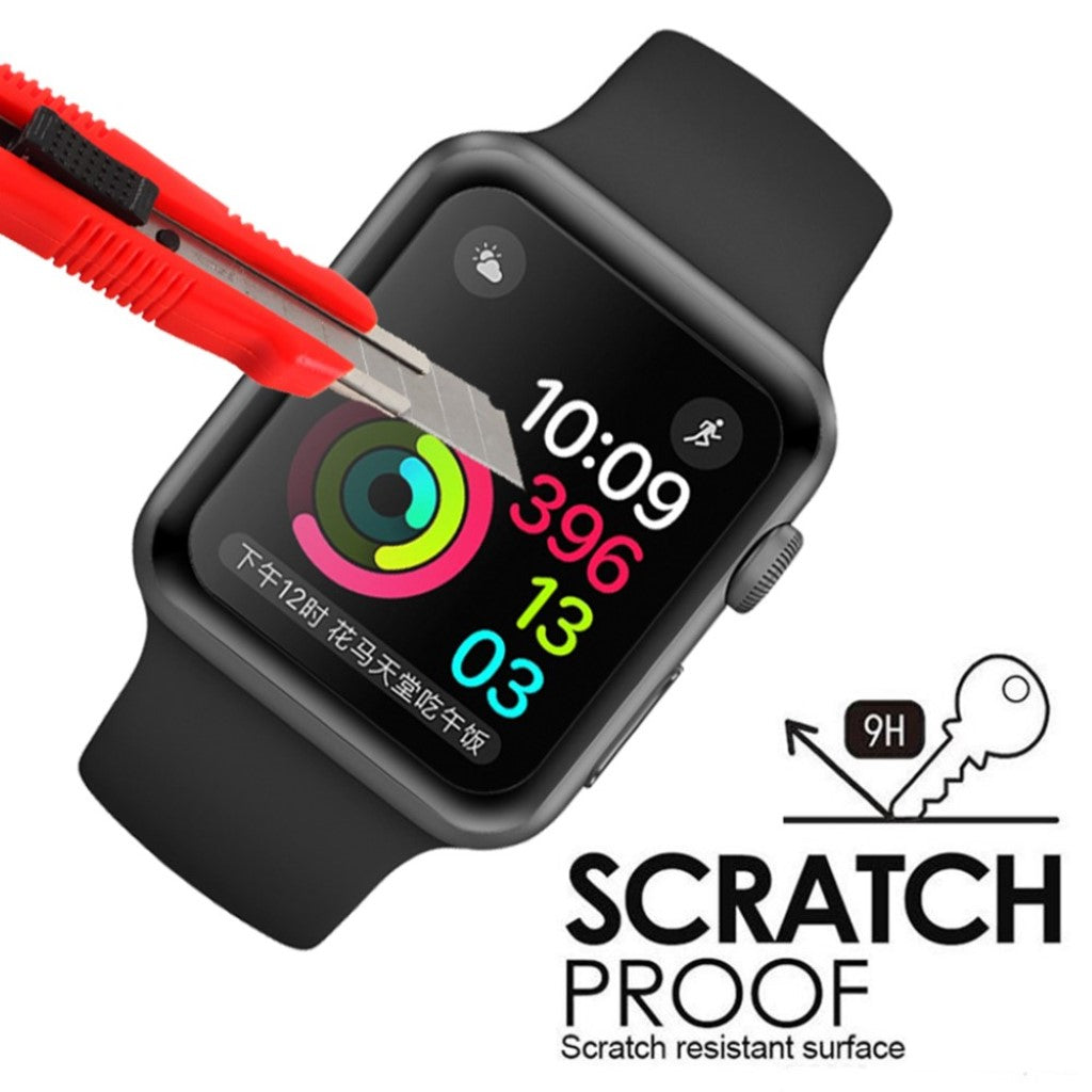 Apple Watch Series 4 44mm / Apple Watch 44mm Hærdet Glas Skærmbeskytter - Gennemsigtig#serie_208
