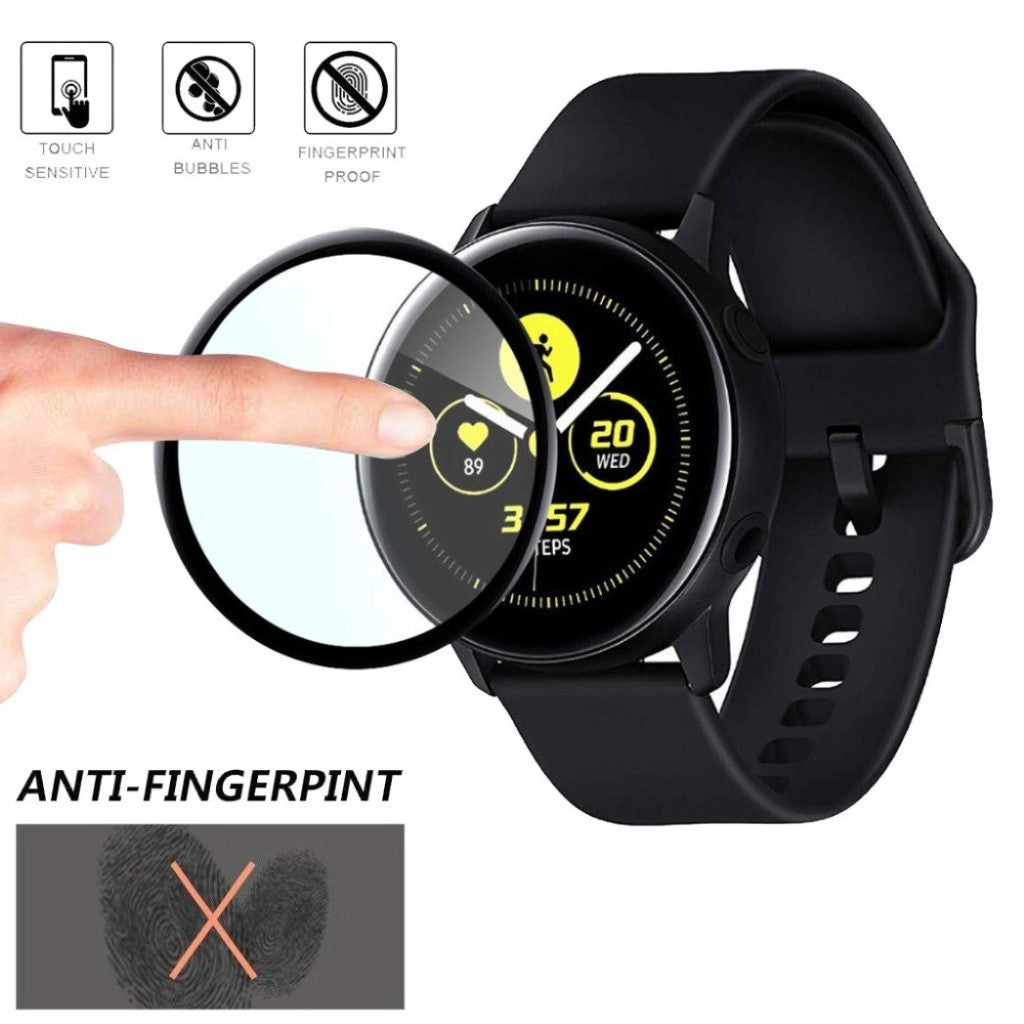 Samsung Galaxy Watch Active 2 - 44mm Hærdet Glas Skærmbeskytter - Gennemsigtig#serie_385