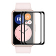 2pcs Huawei Watch Fit Plastic 3D Curved Protection d'écran (Protection d'écran 3D incurvée)