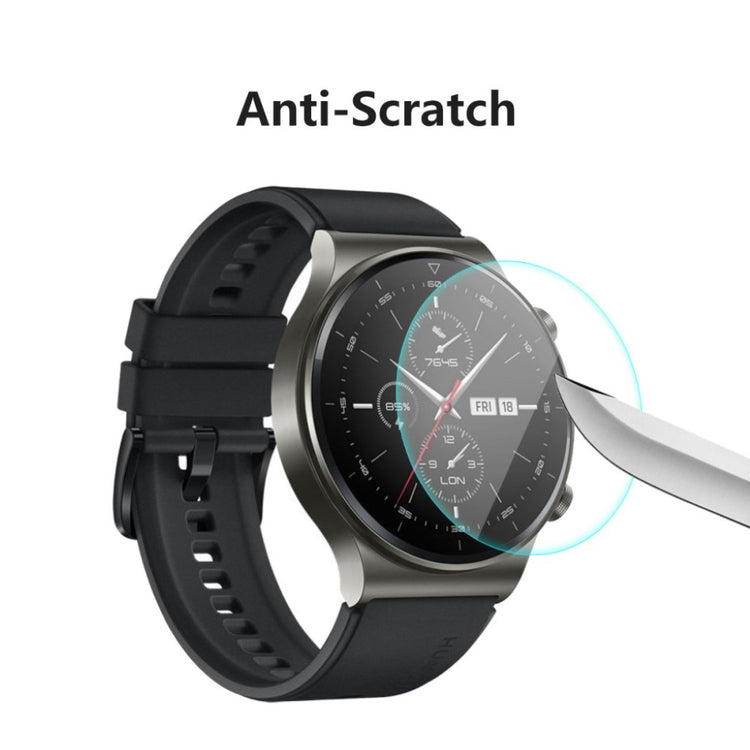 2stk Huawei Watch GT 2 Pro Hærdet Glas Skærmbeskytter - Gennemsigtig#serie_267