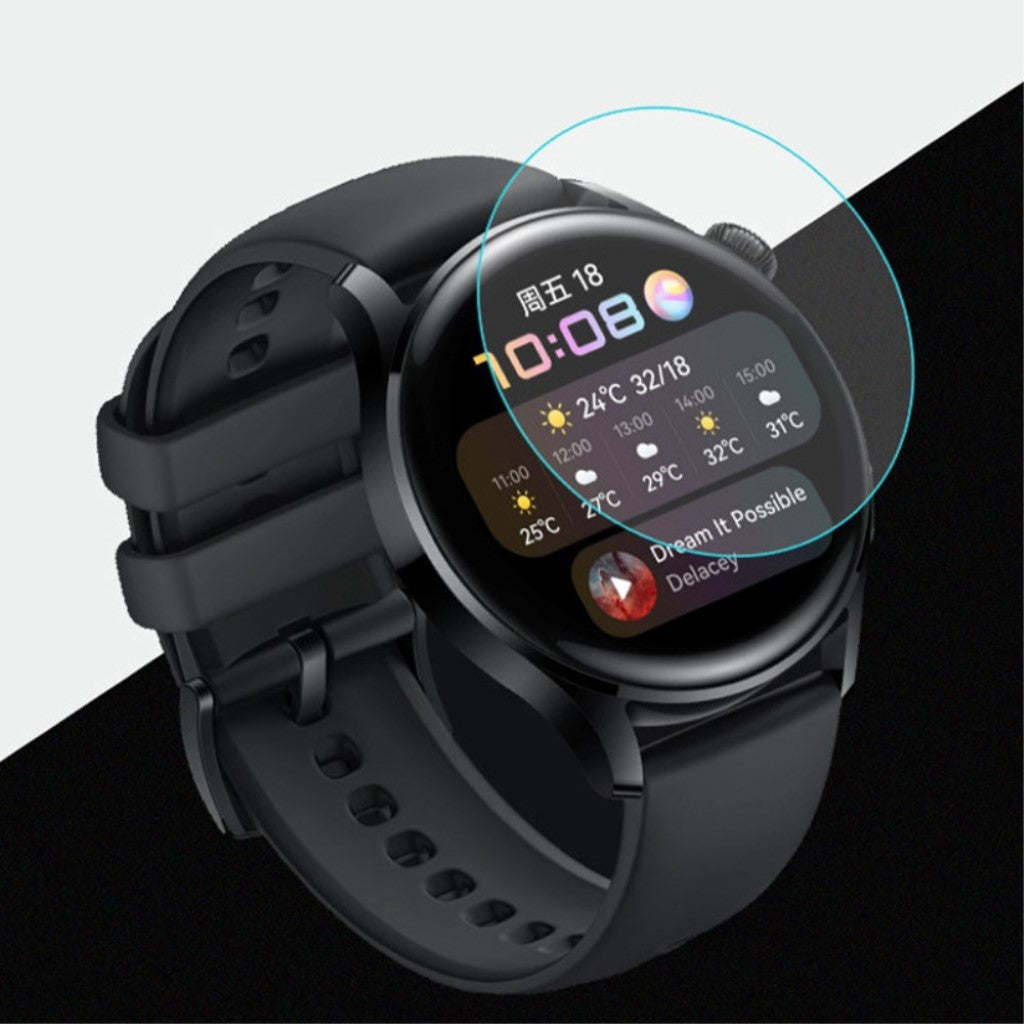 Huawei Watch 3 Plastik Skærmbeskytter - Gennemsigtig#serie_299