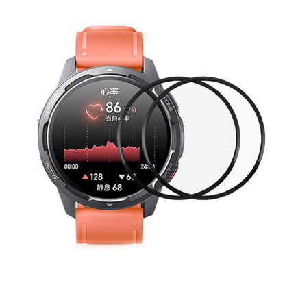 2stk Xiaomi Watch Color 2 Plastik Skærmbeskytter - Gennemsigtig#serie_122