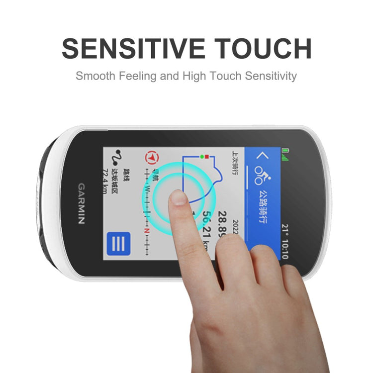 Garmin Edge Explore 2 Hærdet Glas Skærmbeskytter - Gennemsigtig#serie_255