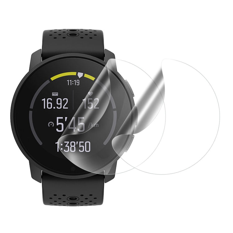 2stk Suunto 9 Peak Plastik Skærmbeskytter - Gennemsigtig#serie_2