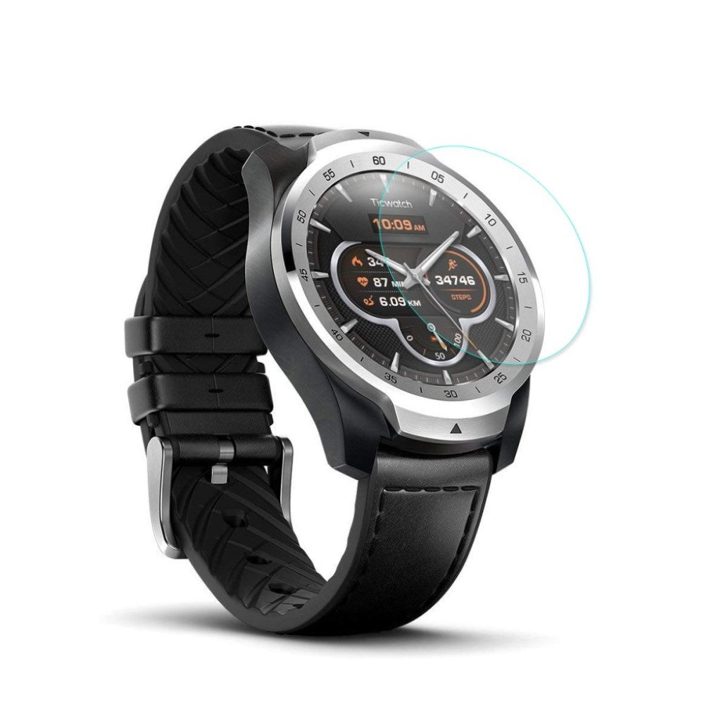 Ticwatch Pro Hærdet Glas Skærmbeskytter - Gennemsigtig#serie_1