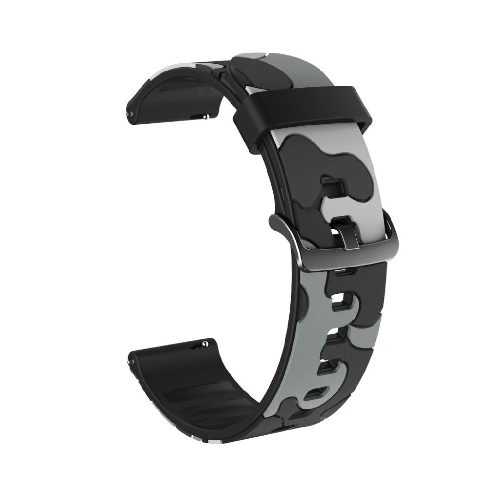 Meget kønt Universal Silikone Rem - Sort#serie_4