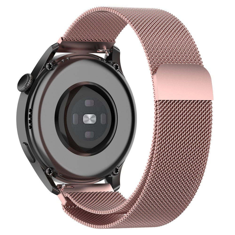 22mm Universal milanese stainless steel watch strap - Rose Pink#serie_5