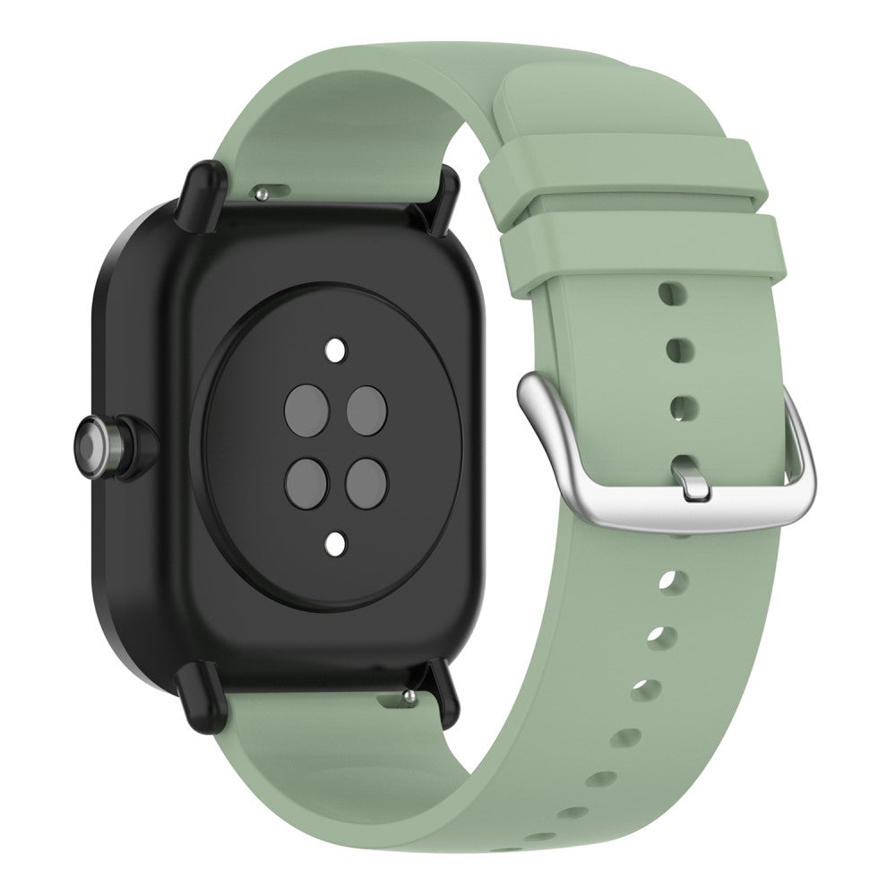 22mm Universal silicone watch strap - Light Green#serie_9