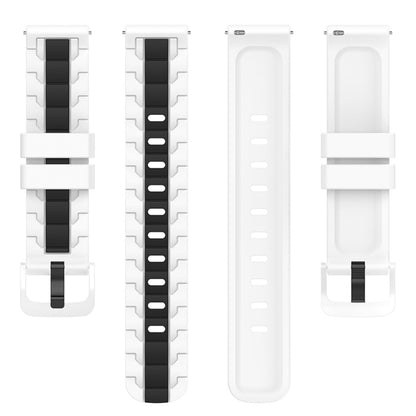 Meget elegant Universal Silikone Urrem - Hvid#serie_2