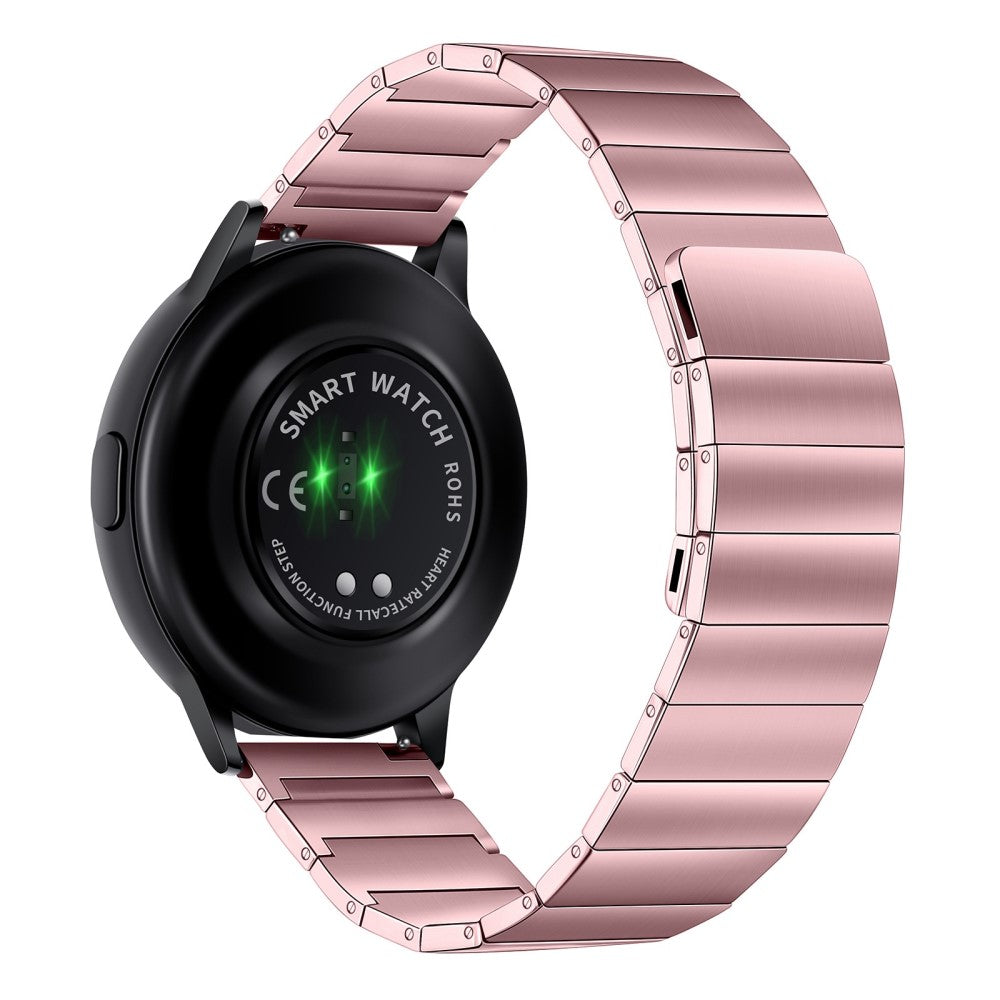 20mm Universal stainless steel watch strap - Pink#serie_4