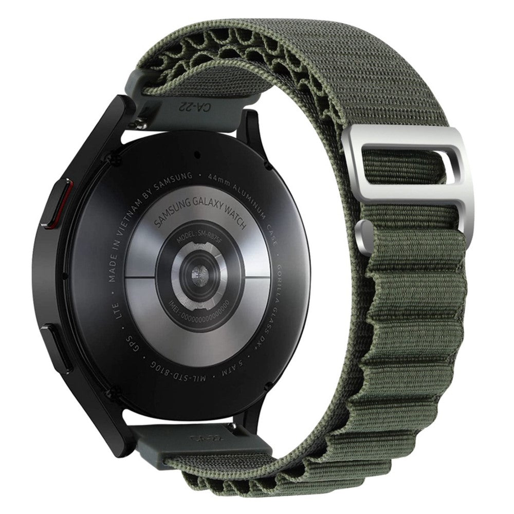20mm Universal nylon watch strap - Green#serie_6