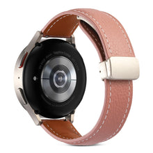 20mm Universal genuine leather watch strap - Deep Pink#serie_1