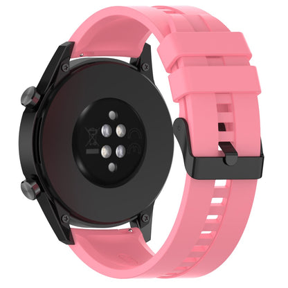 22mm Universal silicone watch strap - Pink#serie_10