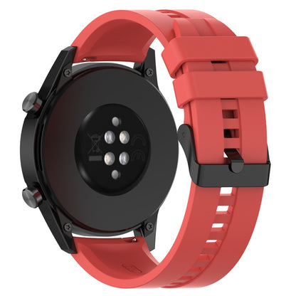 22mm Universal silicone watch strap - Red#serie_8