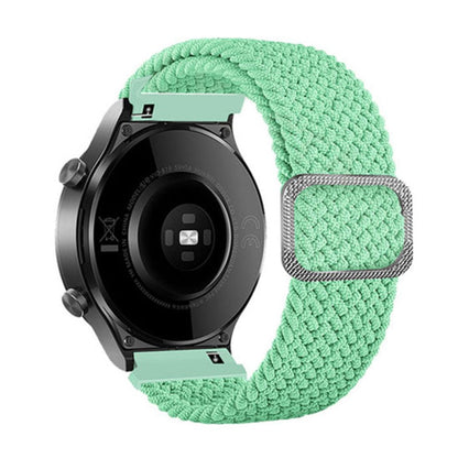 22mm Universal nylon strap with buckle - Light Green#serie_13