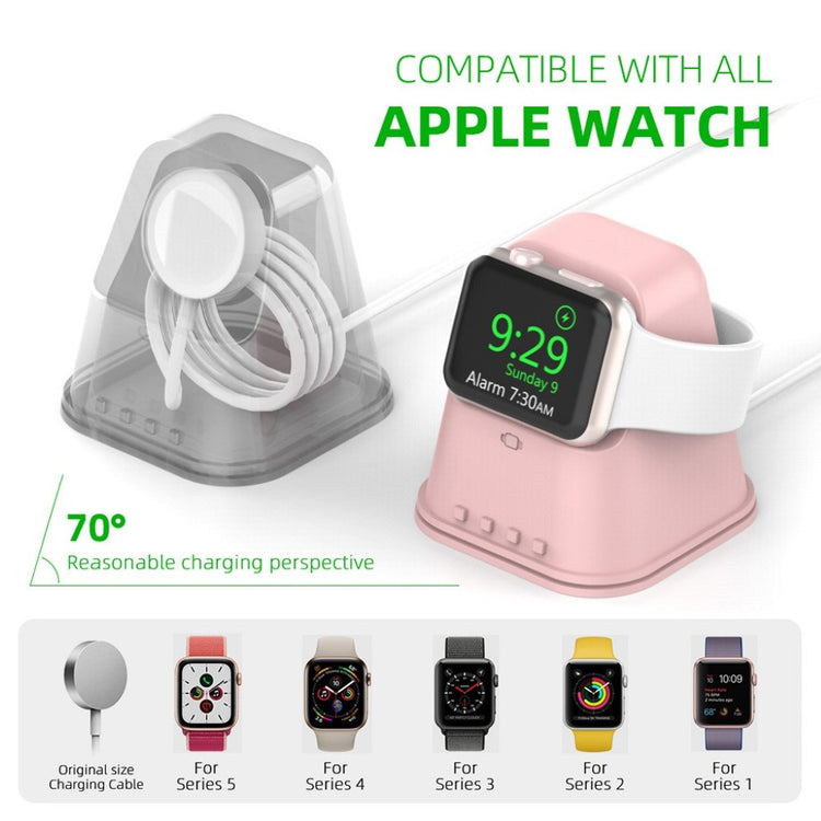 Universal Apple Smartwatch Silikone Holder - Pink#serie_3