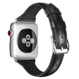 Très cool Apple Watch Series 7 41mm Bracelet en cuir véritable - Taille : L
