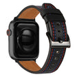 Mega haltbar Apple Watch Series 7 41mm Echtes Leder armband
