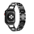 Molto Bello Apple Watch Series 7 41mm Metallo E Strass Cinturino