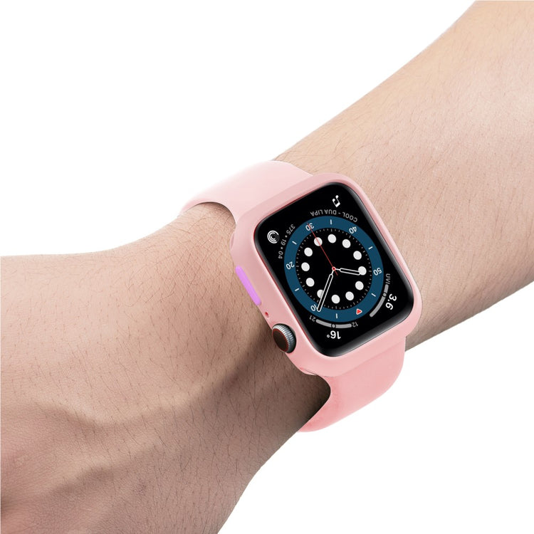 Apple Watch Series 7 41mm  Silikone Bumper  - Pink#serie_11