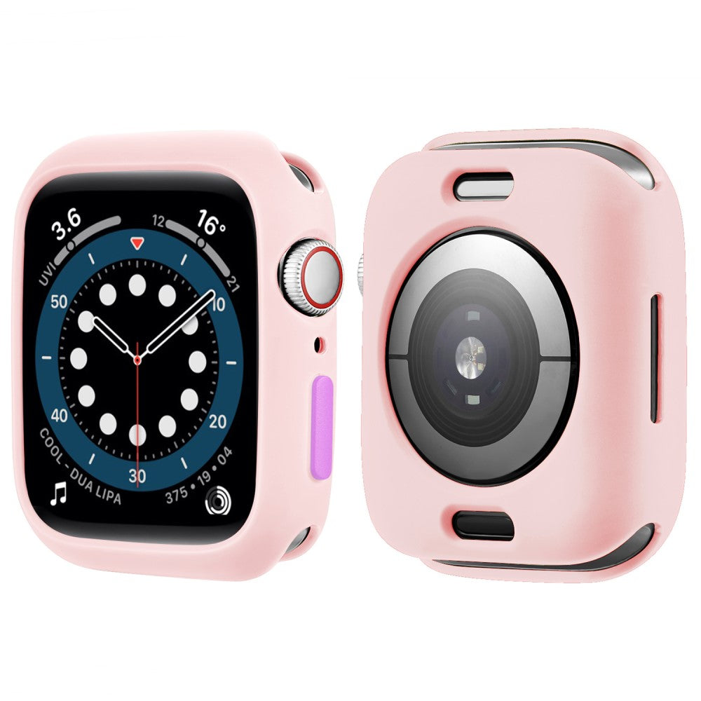 Apple Watch Series 7 41mm  Silikone Bumper  - Pink#serie_11