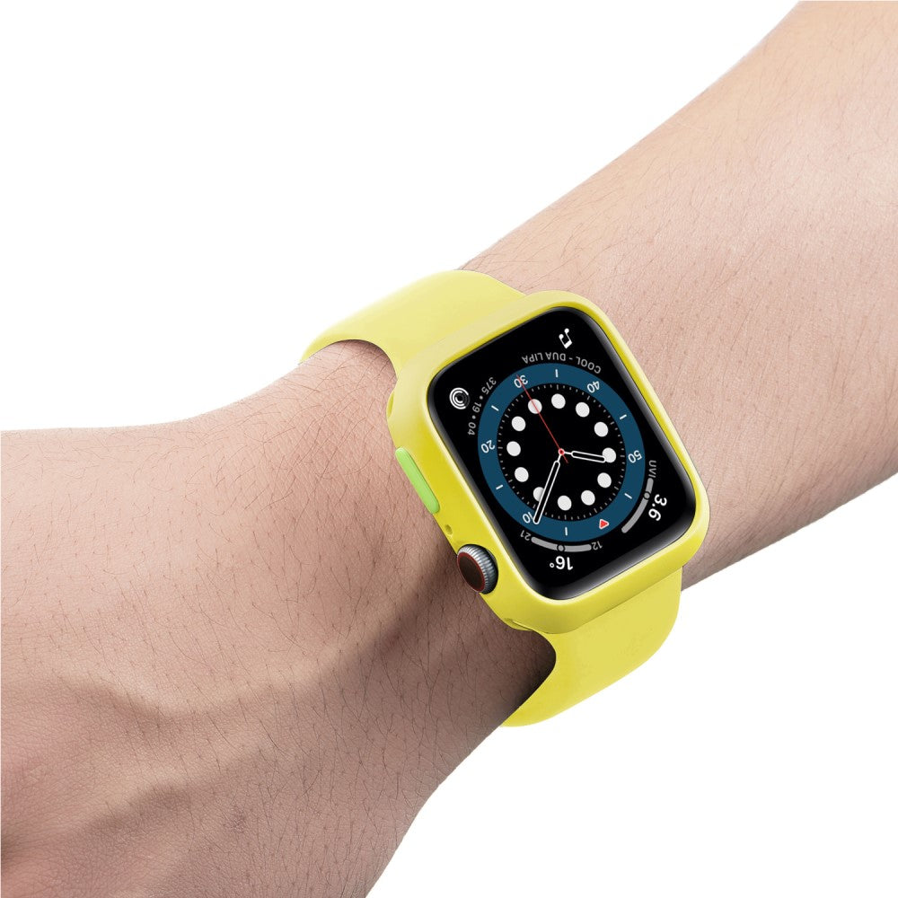 Apple Watch Series 7 41mm  Silikone Bumper  - Grøn#serie_14