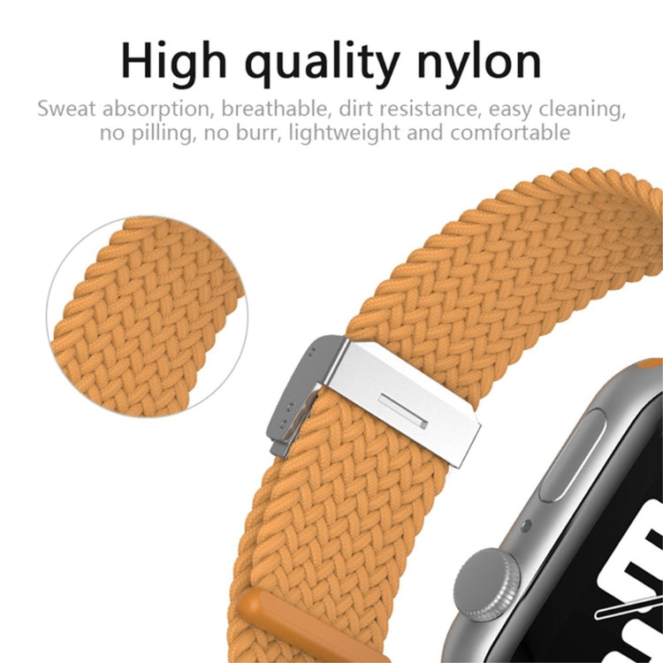 Helt vildt hårdfør Apple Watch Series 7 41mm Stof Urrem - Flerfarvet#serie_11