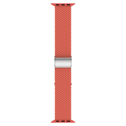 Helt vildt fantastisk Apple Watch Series 7 41mm Stof Urrem - Orange#serie_7