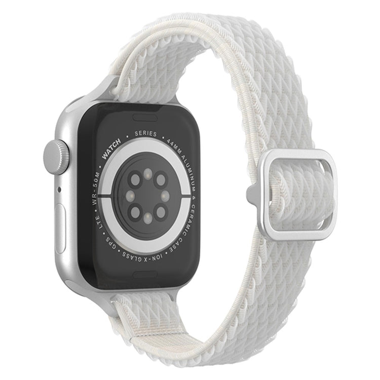 Vildt flot Apple Watch Series 7 41mm Nylon Rem - Hvid#serie_2
