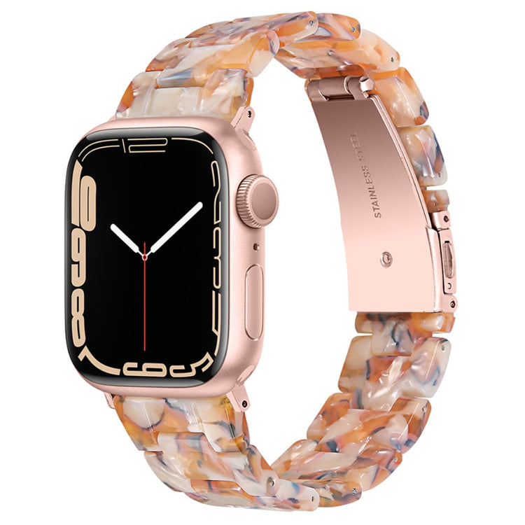 Vildt slidstærk Apple Watch Series 7 41mm  Urrem - Gul#serie_3