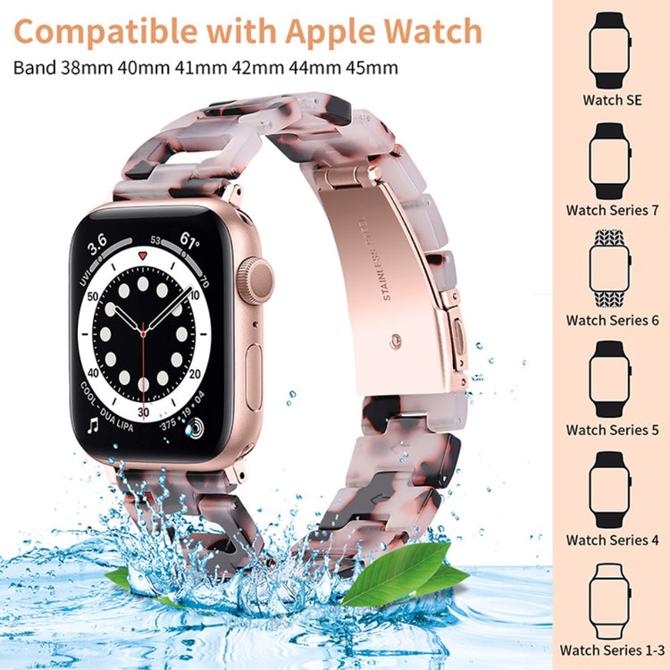 Mega pænt Apple Watch Series 7 41mm  Urrem - Pink#serie_4