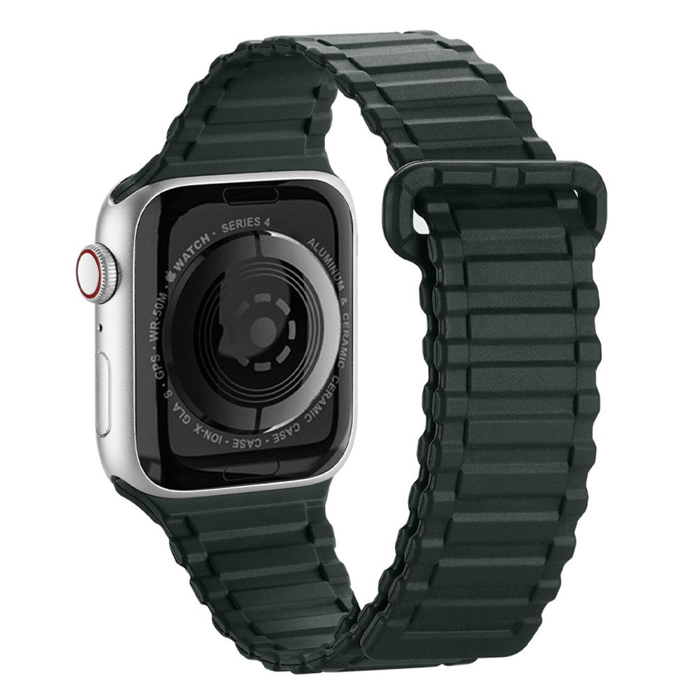 Tidsløst Universal Apple Silikone Rem - Grøn#serie_3
