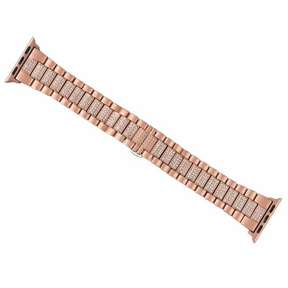 Helt vildt slidstærk Universal Apple Metal og Rhinsten Rem - Pink#serie_4
