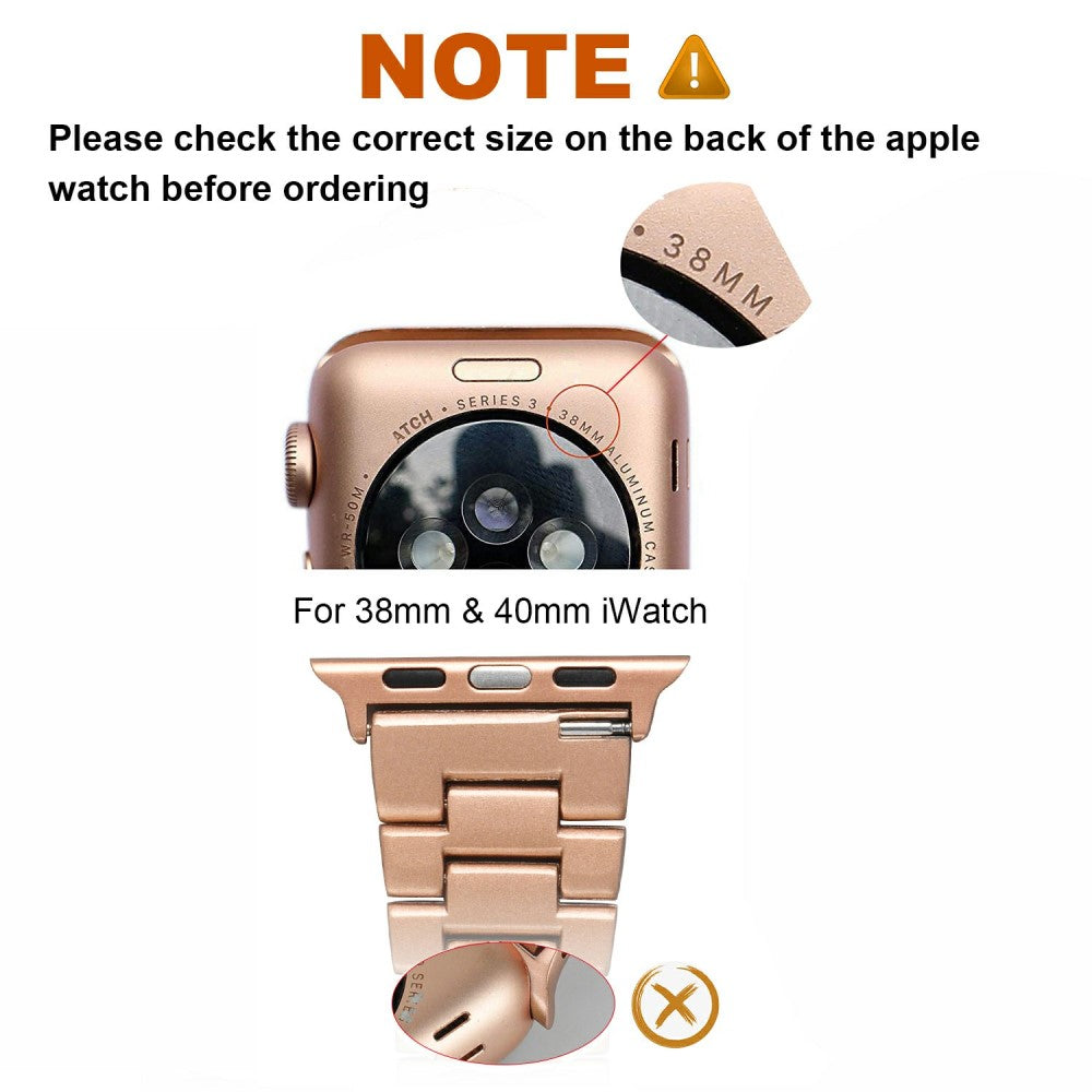 Helt vildt slidstærk Universal Apple Metal og Rhinsten Rem - Pink#serie_4