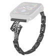 Durevole Apple Smartwatch Metallo E Strass Universali Cinturino