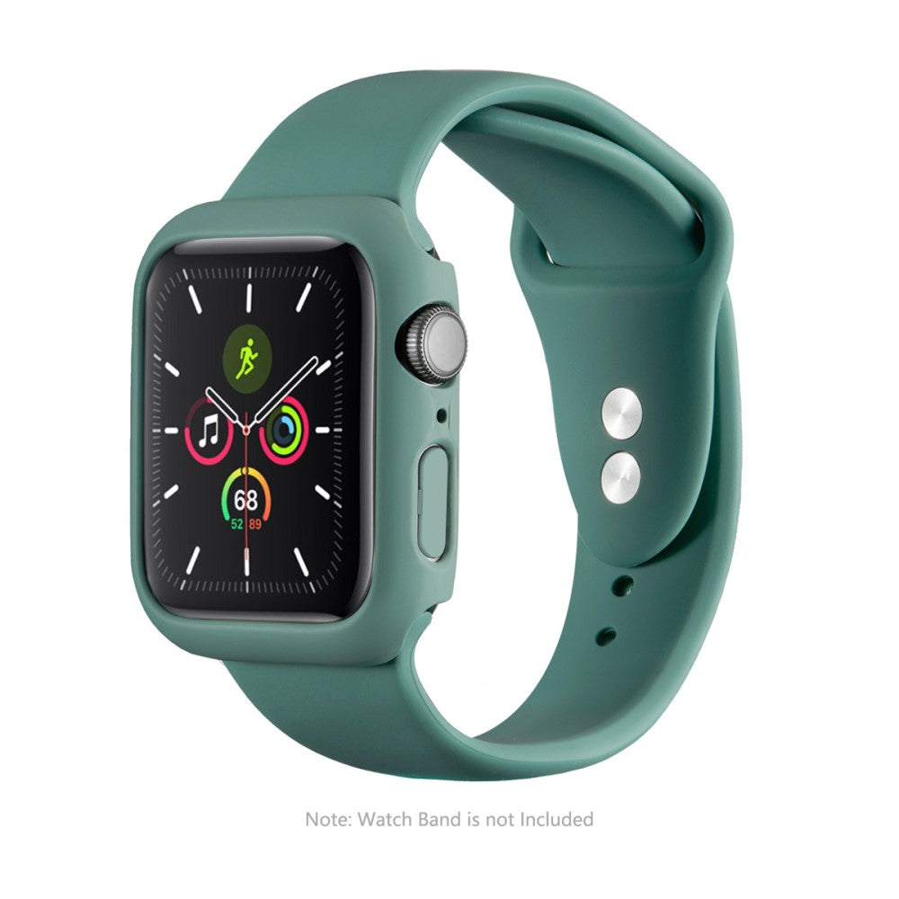 Godt Apple Watch Series 7 45mm Cover med Skærmbeskytter i Hærdet Glas - Grøn#serie_1