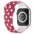 Bracelet en silicone super élégant pour Apple Watch Series 7 45 mm - Taille : L