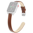 Klassisch Apple Watch Series 7 45mm Echtes Leder armband - Größe: L