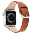 Incredibilmente Elegante Apple Watch Series 7 45mm Vera Pelle Cinturino