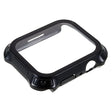 Coque élégante pour Apple Watch Series 7 45 mm avec protection d'écran en plastique et en verre trempé.