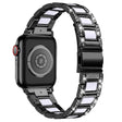 Davvero Bello Apple Watch Series 7 45mm Metallo E Strass Cinturino