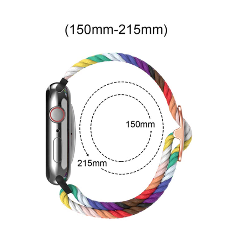 Mega godt Apple Watch Series 7 45mm Stof Urrem - Rød#serie_4