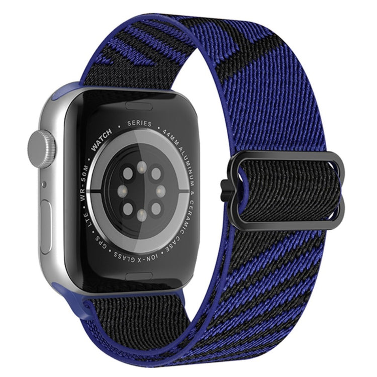 Vildt godt Apple Watch Series 7 45mm Nylon Rem - Blå#serie_5
