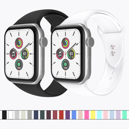 Helt vildt fantastisk Universal Apple Silikone Urrem - Hvid#serie_2