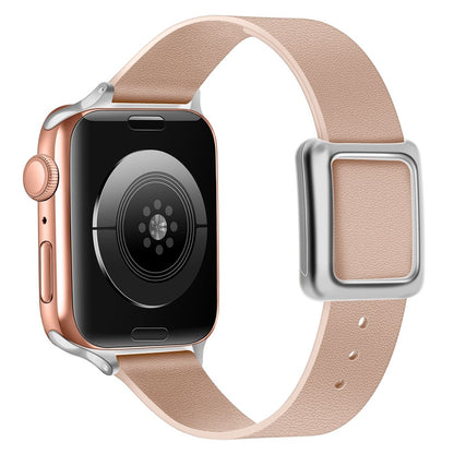 Helt vildt holdbart Universal Apple Ægte læder Rem - Pink#serie_7