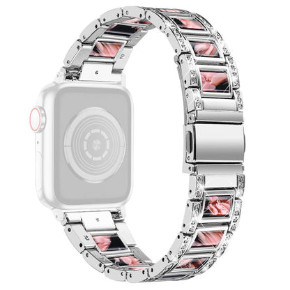 Rigtigt pænt Universal Apple Metal og Rhinsten Rem - Flerfarvet#serie_6